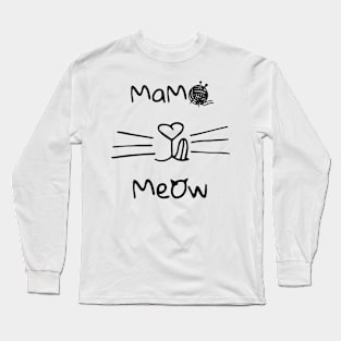 Cat cute Kitten cats lover funny cat Long Sleeve T-Shirt